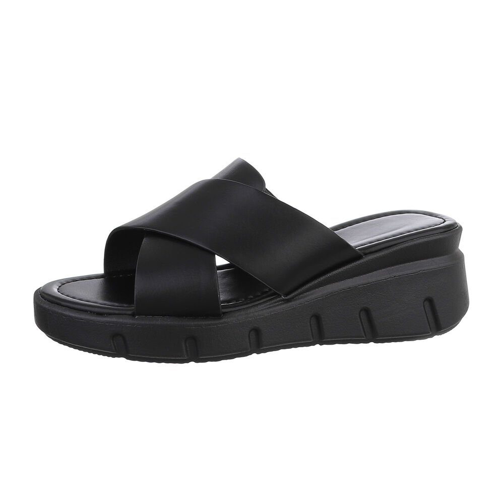 Ital-Design Damen Mules Freizeit Plateausandaletten (85698069) günstig online kaufen
