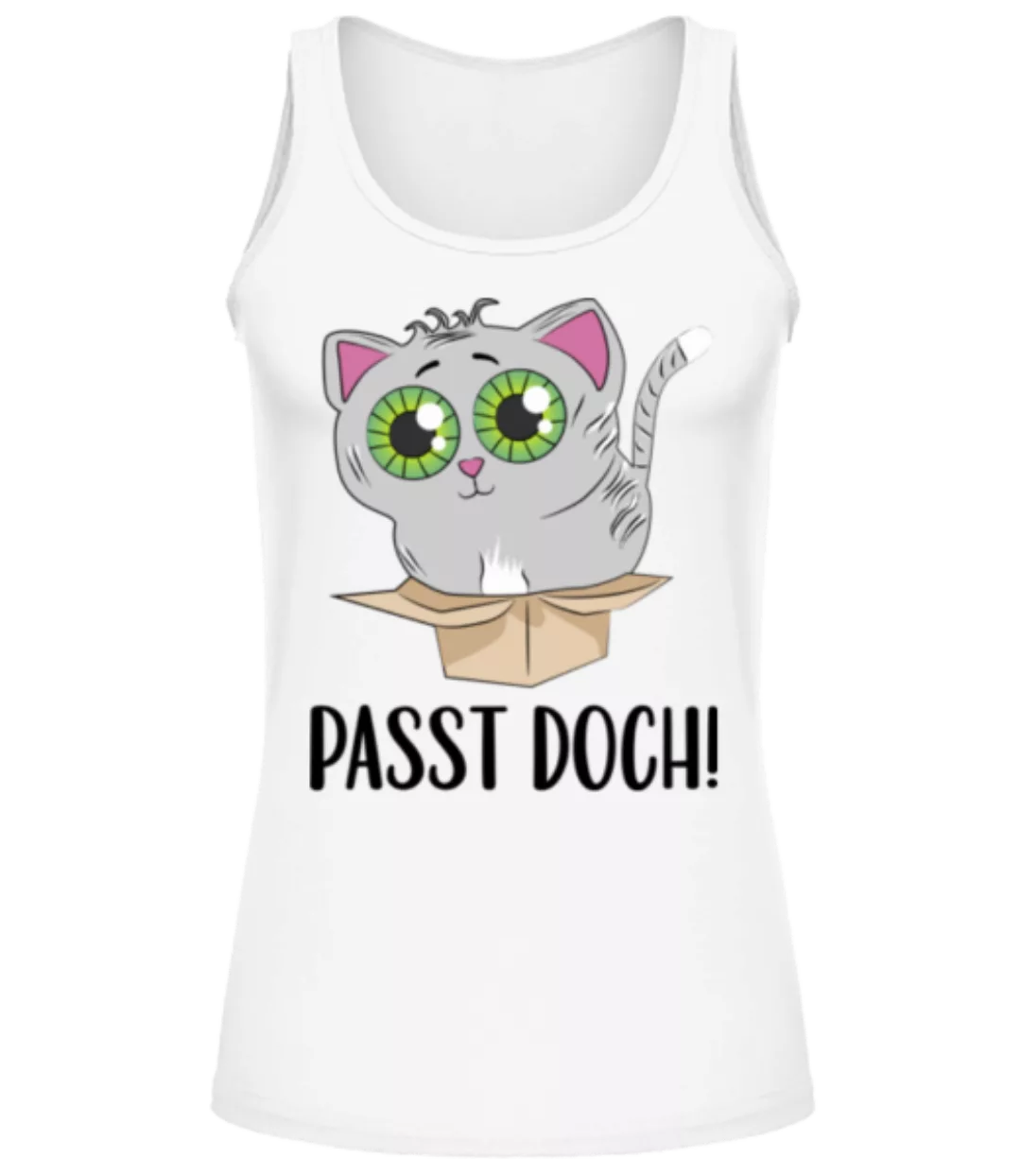 Katze Im Karton – Passt Doch · Frauen Tank Top günstig online kaufen