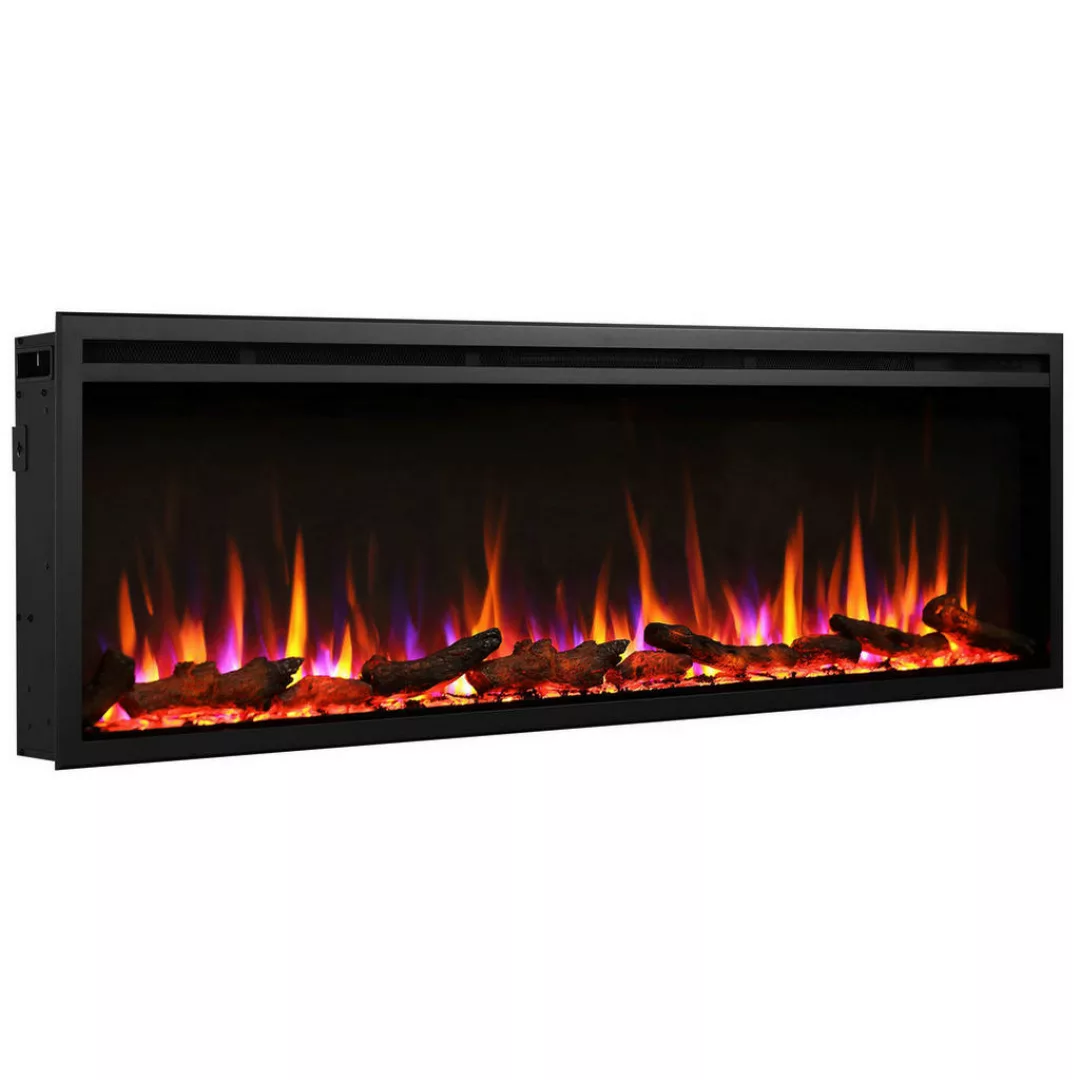 Balderia Elektrischer-Kamin Atlanta EF288B schwarz B/H/L: ca. 14,7x48x152,4 günstig online kaufen