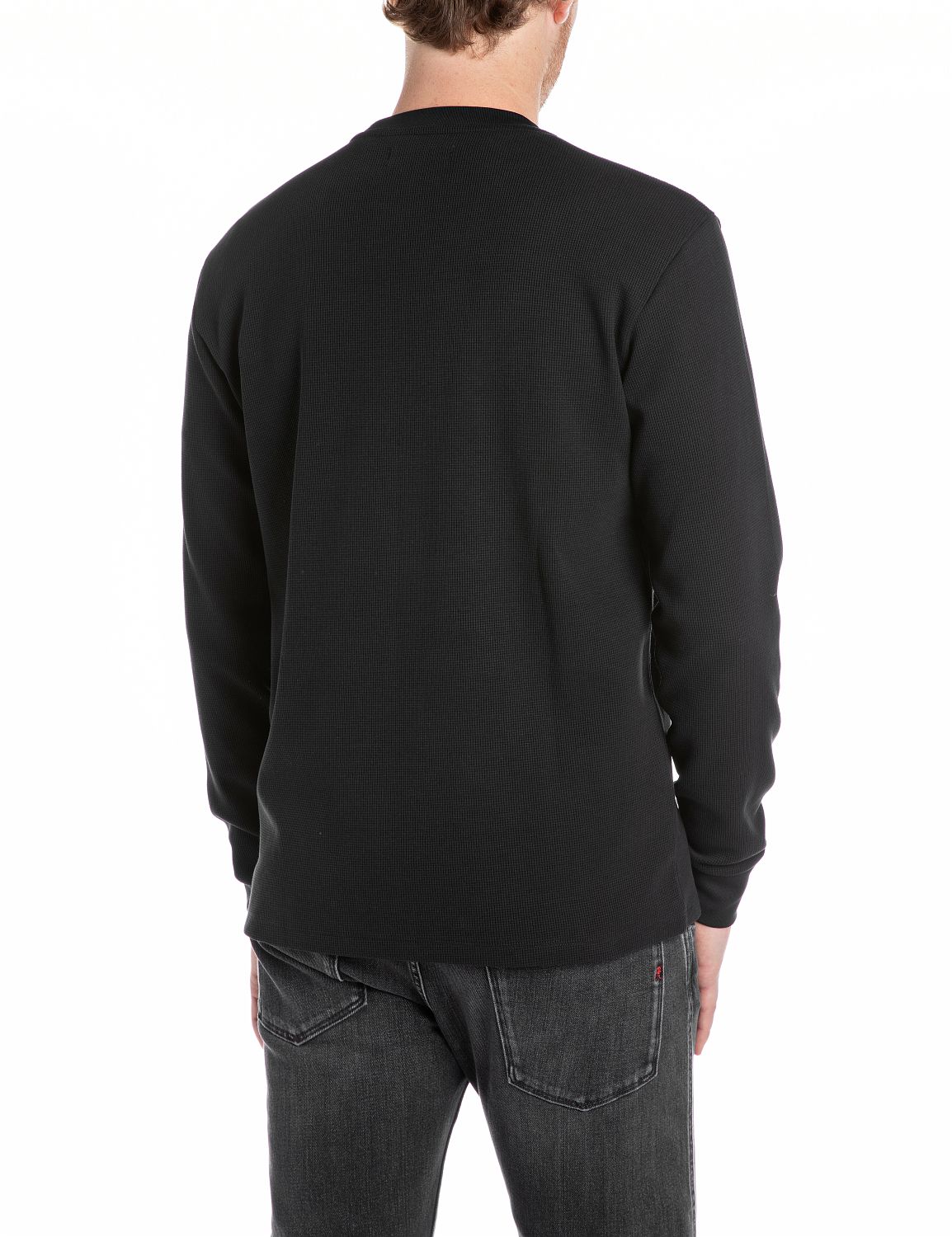 Replay Longsleeve, Regular Fit, Rundhalsform günstig online kaufen