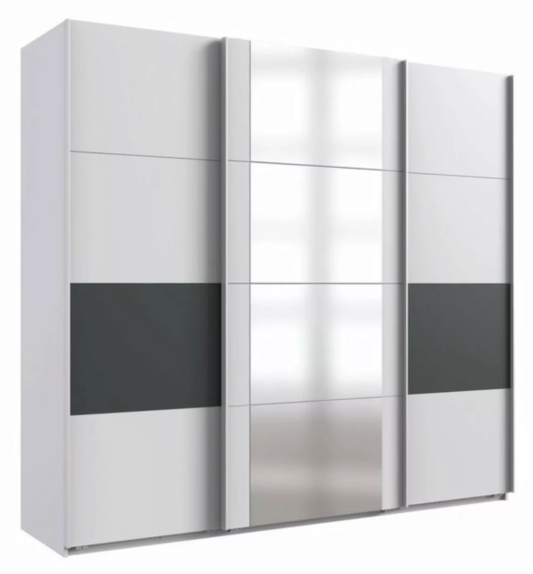 99rooms Schwebetürenschrank Bernebeke (Kleiderschrank, Schrank) 208×225×64 günstig online kaufen