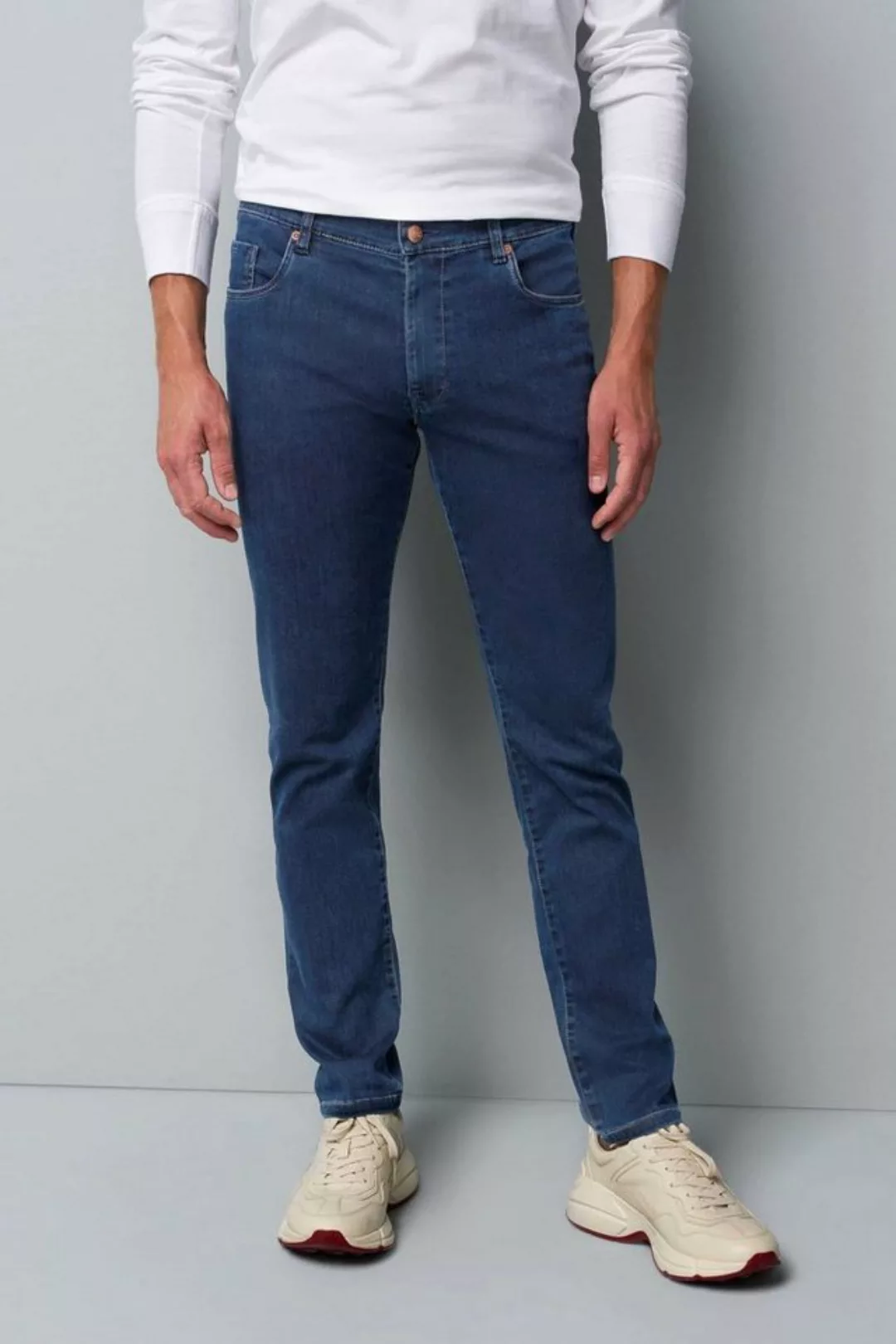 MEYER 5-Pocket-Jeans M5 Slim aus Bio-Baumwolle günstig online kaufen