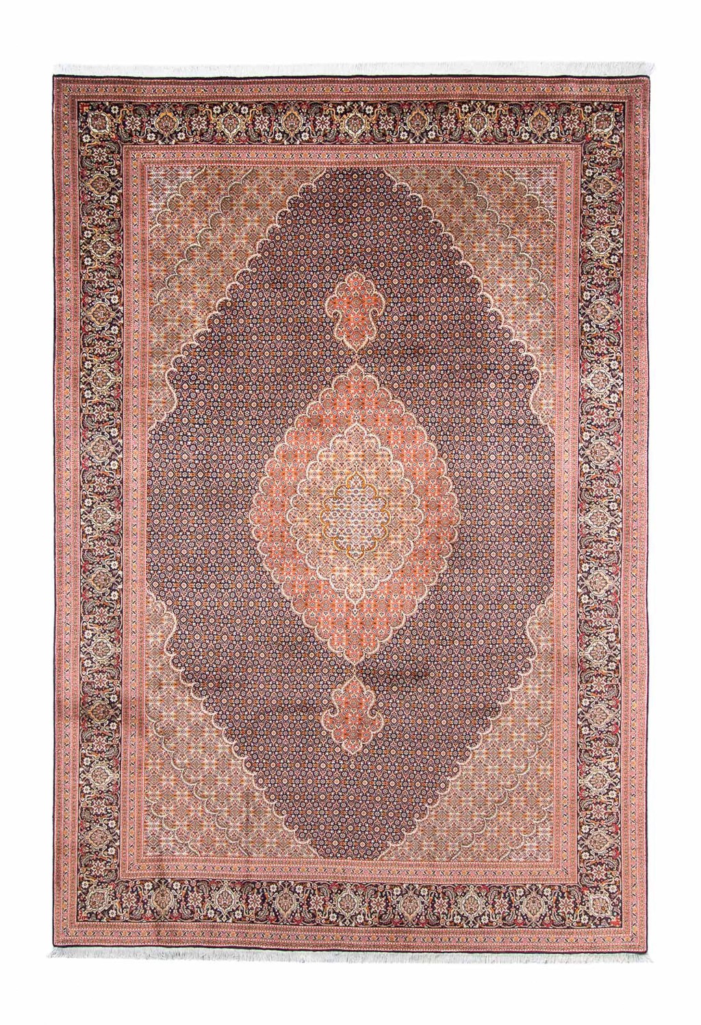 morgenland Orientteppich »Perser - Täbriz - 312 x 206 cm - dunkelblau«, rec günstig online kaufen