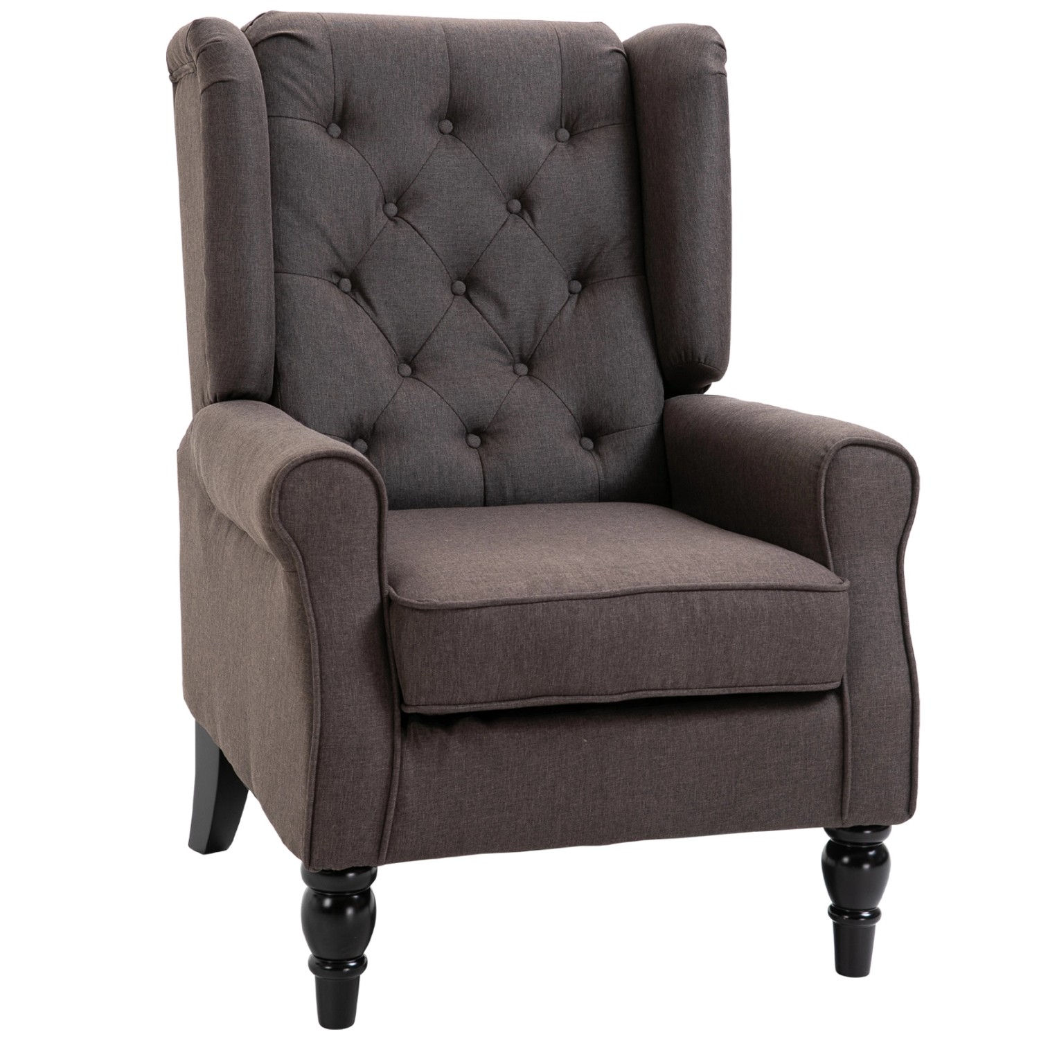 HOMCOM Einzelsessel mit Tufting 74 x 86 x 102 cm günstig online kaufen