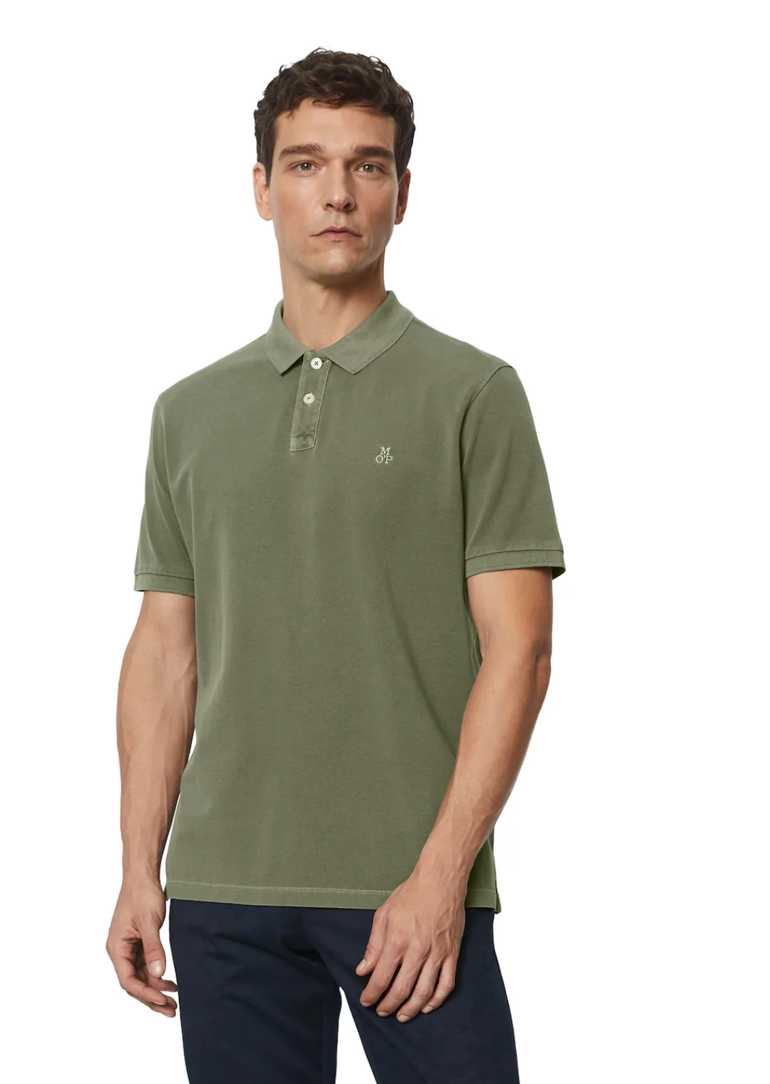 Marc O'Polo Poloshirt aus Pique günstig online kaufen