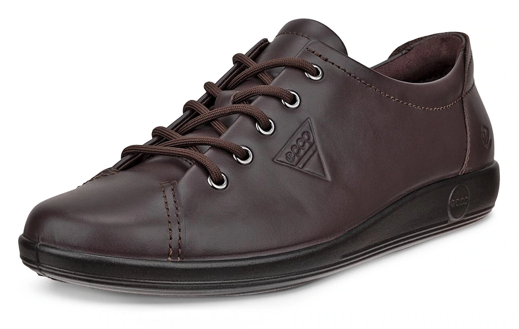 Ecco Schnürschuh "Ecco Soft 2.0", Freizeitschuh, Halbschuh, Schnürschuh mit günstig online kaufen