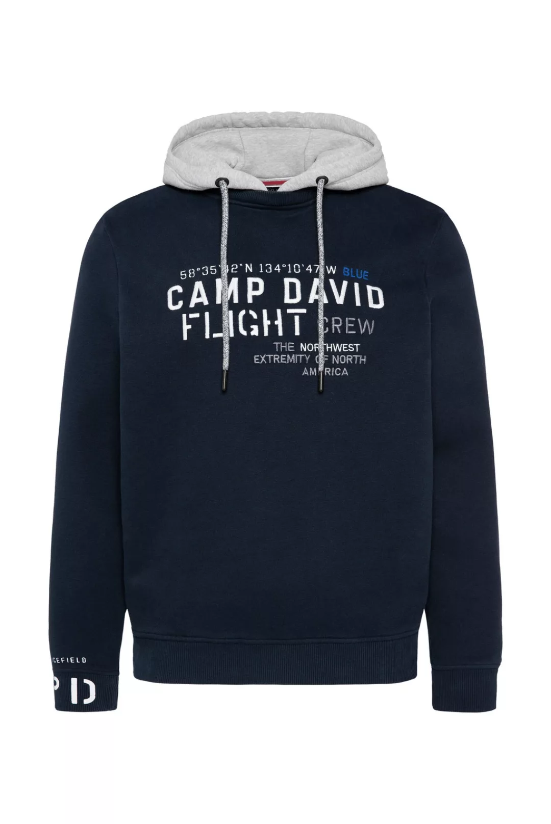 CAMP DAVID Kapuzensweatshirt, mit Baumwolle günstig online kaufen