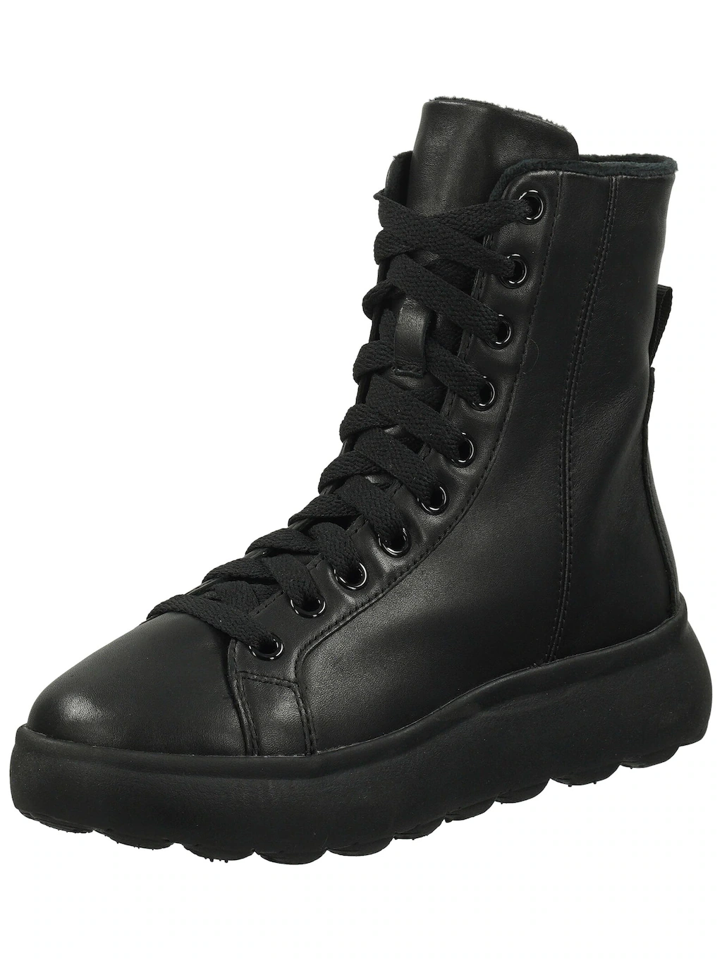 Geox Schnürstiefelette "Geox Stiefelette Leder" günstig online kaufen