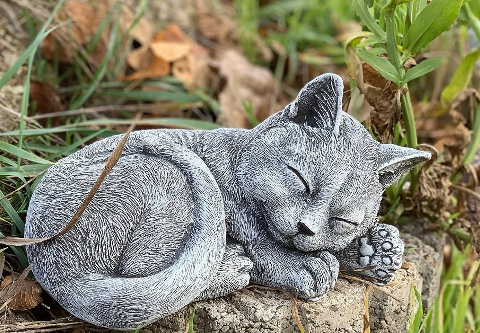 Stone and Style Gartenfigur Steinfigur Katze günstig online kaufen