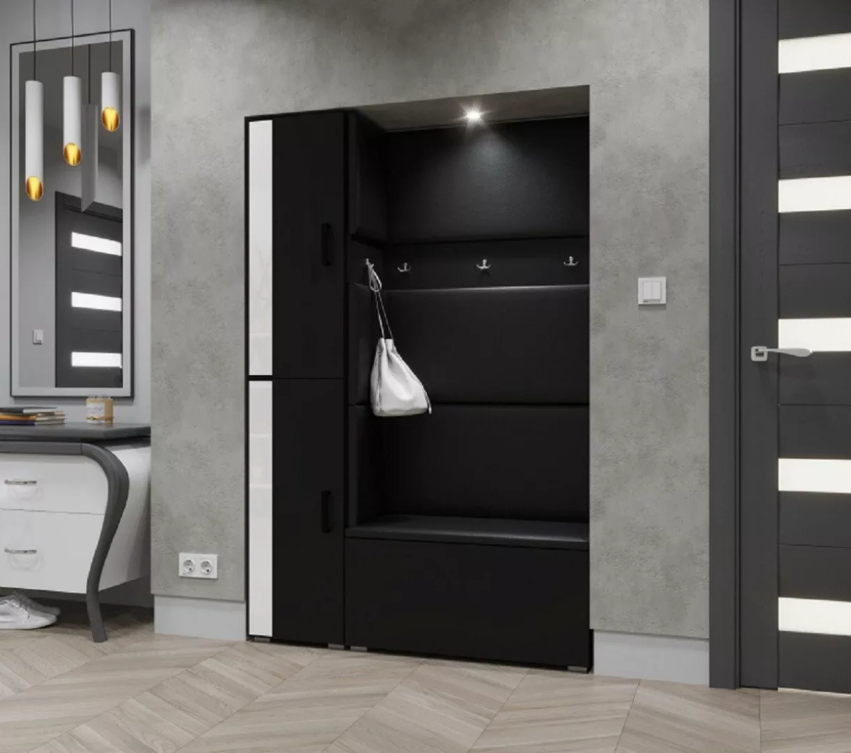 ROYAL24_MARKT Garderobenschrank - Entdecken Sie elegantes Möbeldesign für I günstig online kaufen