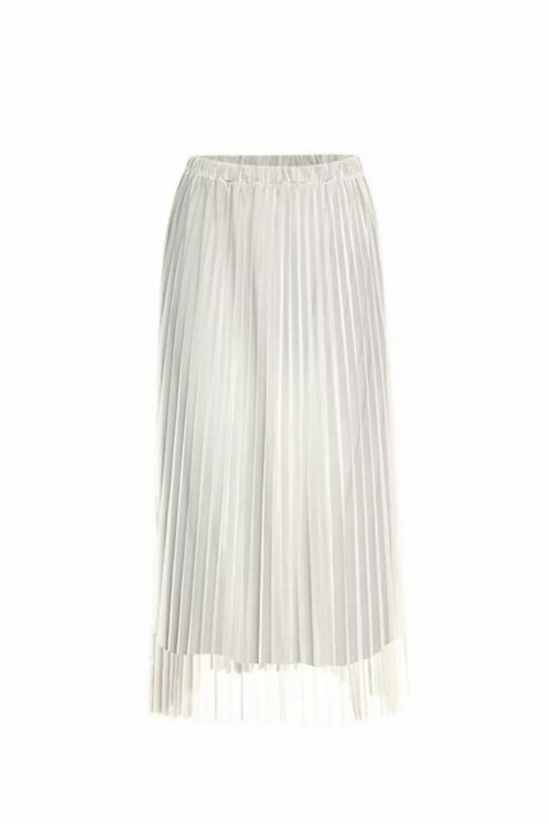 Rich & Royal Sommerrock Tulle plissee skirt, pearl white günstig online kaufen