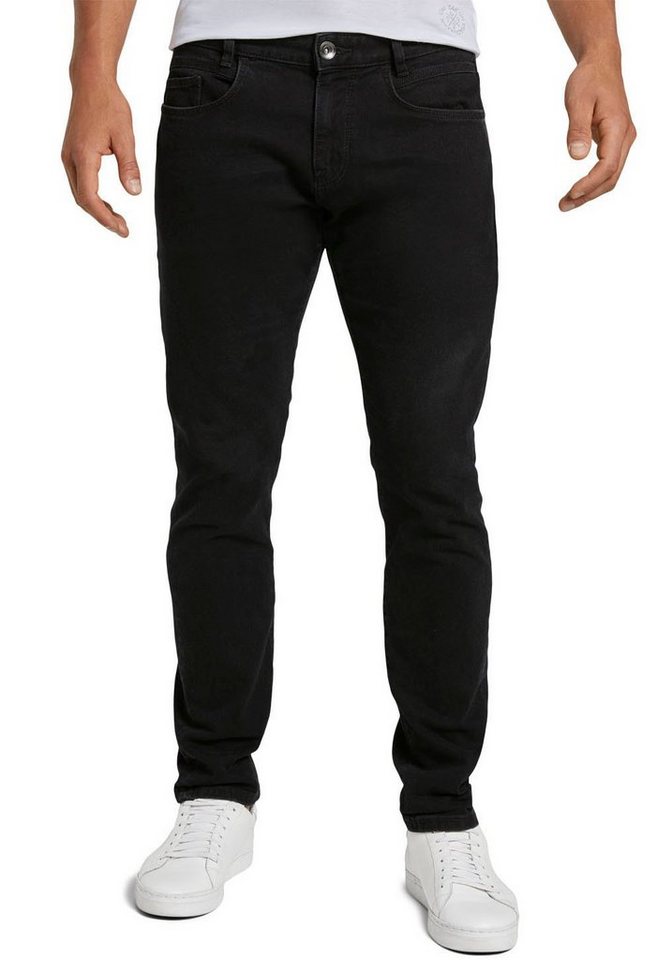 TOM TAILOR Slim-fit-Jeans TROY unifarben günstig online kaufen