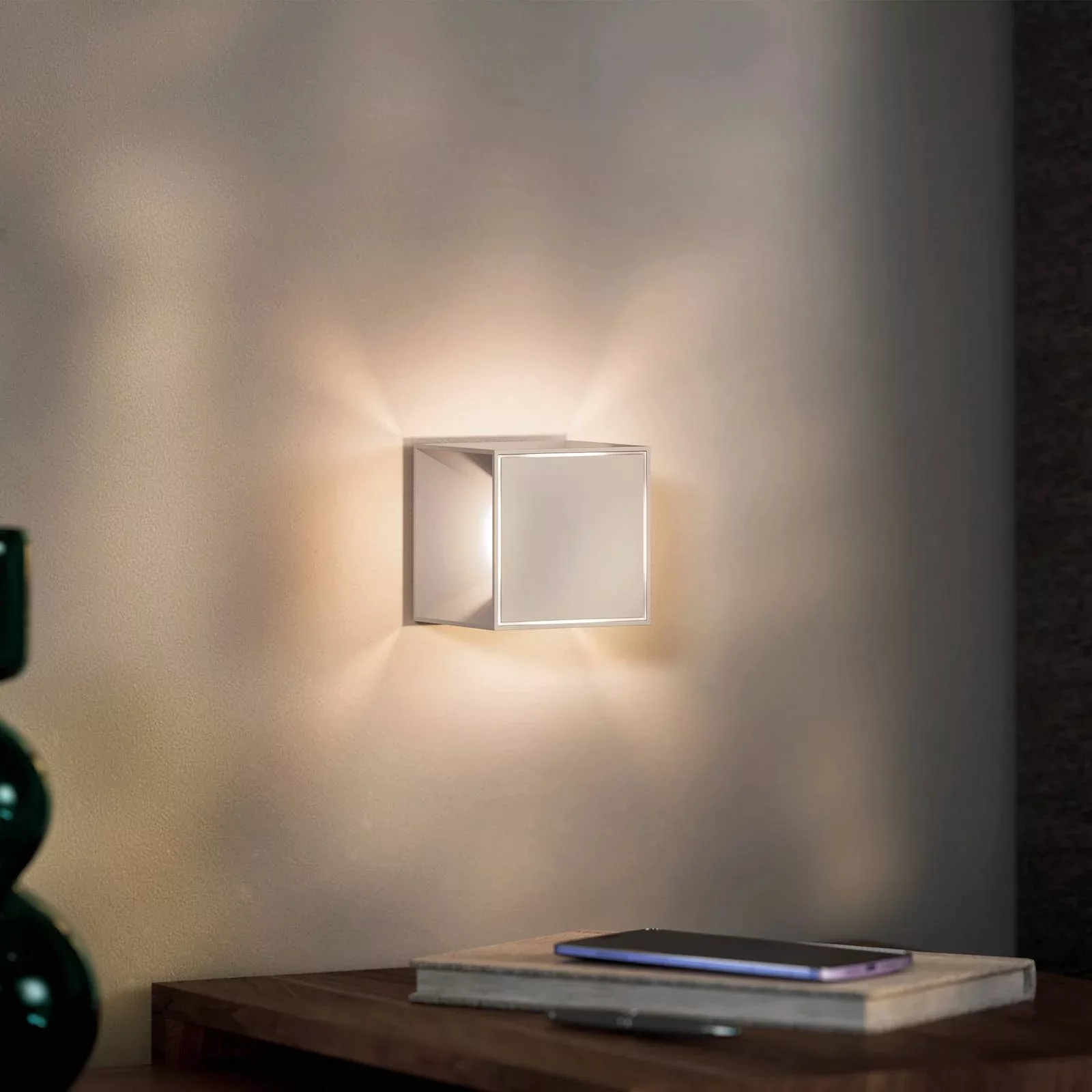 LED-Akku-Tischleuchte Nutalis mini, beige, IP54, dimmbar günstig online kaufen