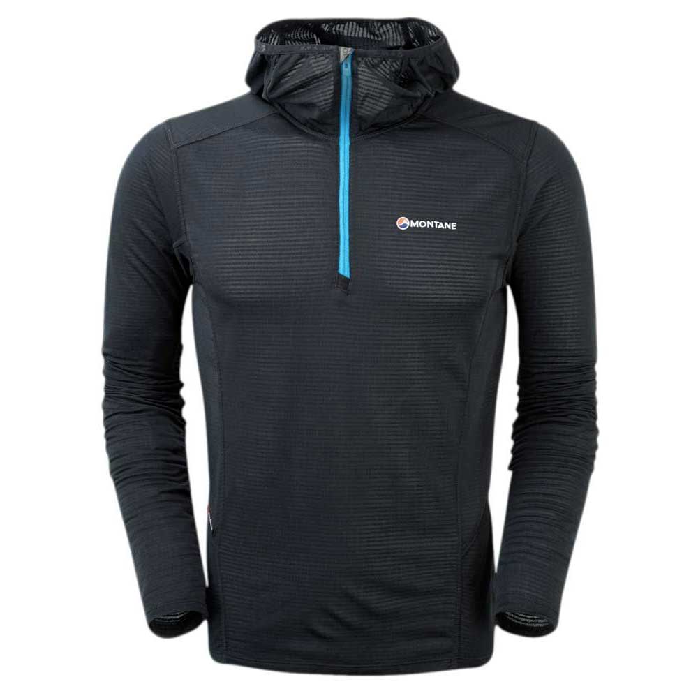 Montane Allez Micro Hoodie Langarm-funktionsunterhemd S Black günstig online kaufen