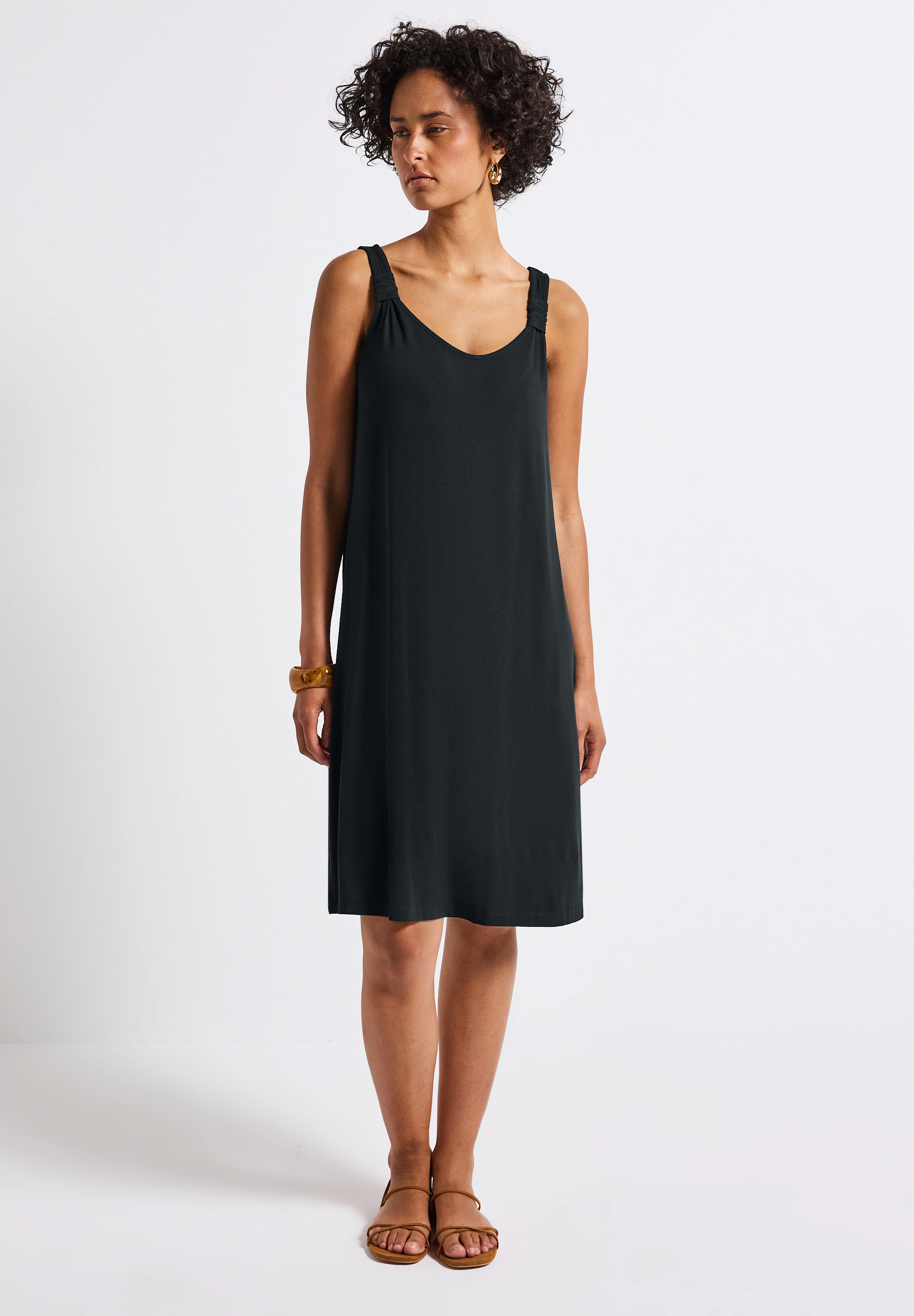 STREET ONE Jerseykleid, in Unifarbe günstig online kaufen