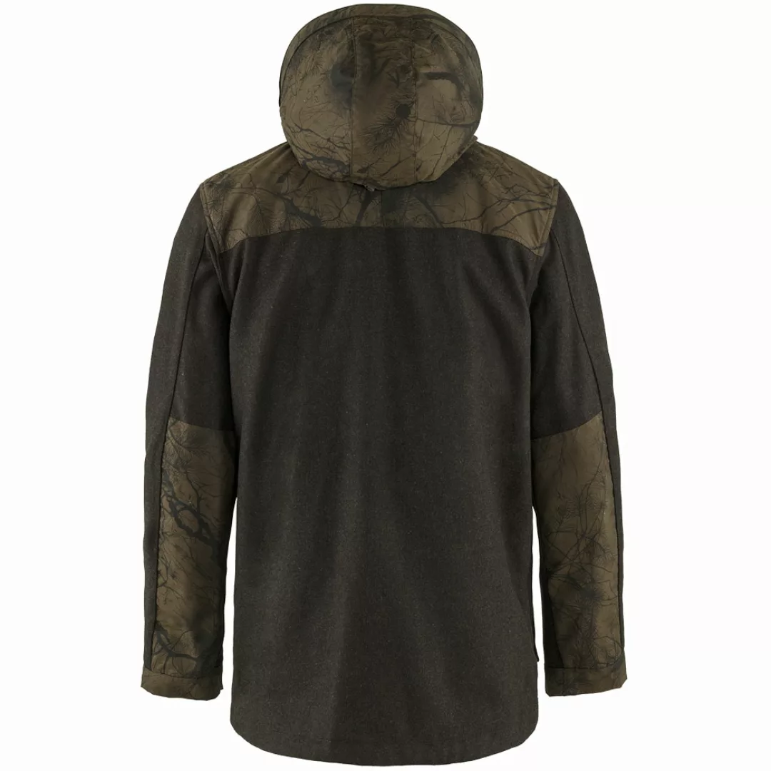 Fjaellraeven Vaermland Wool Jacket Dark Olive/Camo günstig online kaufen