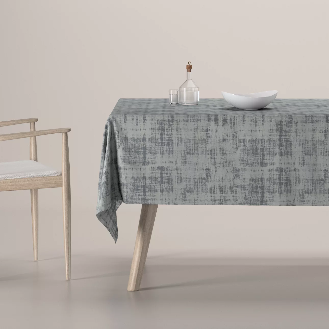 Rechteckige Tischdecke, grau, Velvet (704-32) günstig online kaufen