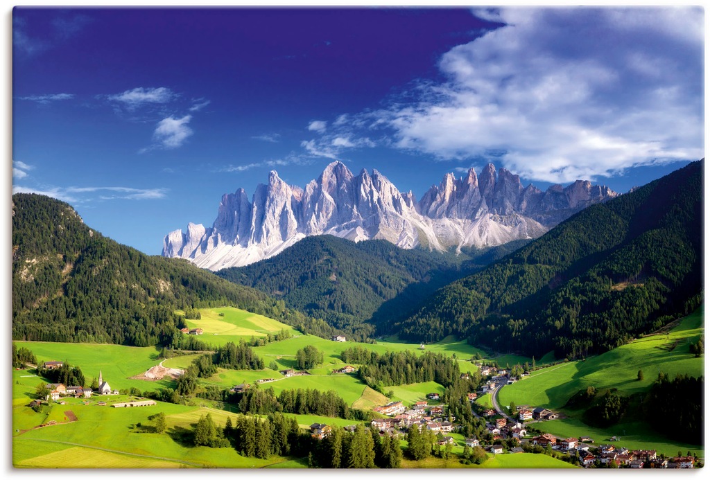 Artland Wandbild "Südtirol", Berge & Alpenbilder, (1 St.), als Alubild, Lei günstig online kaufen