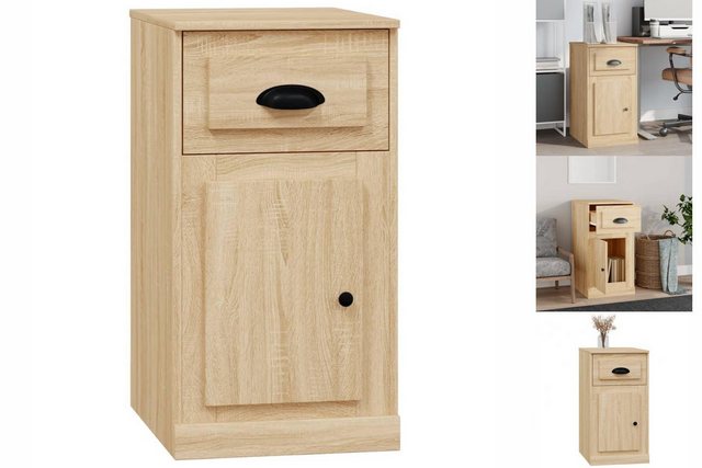 Vidaxl Beistellschrank Mit Schublade Sonoma-eiche 40x50x75 Cm günstig online kaufen