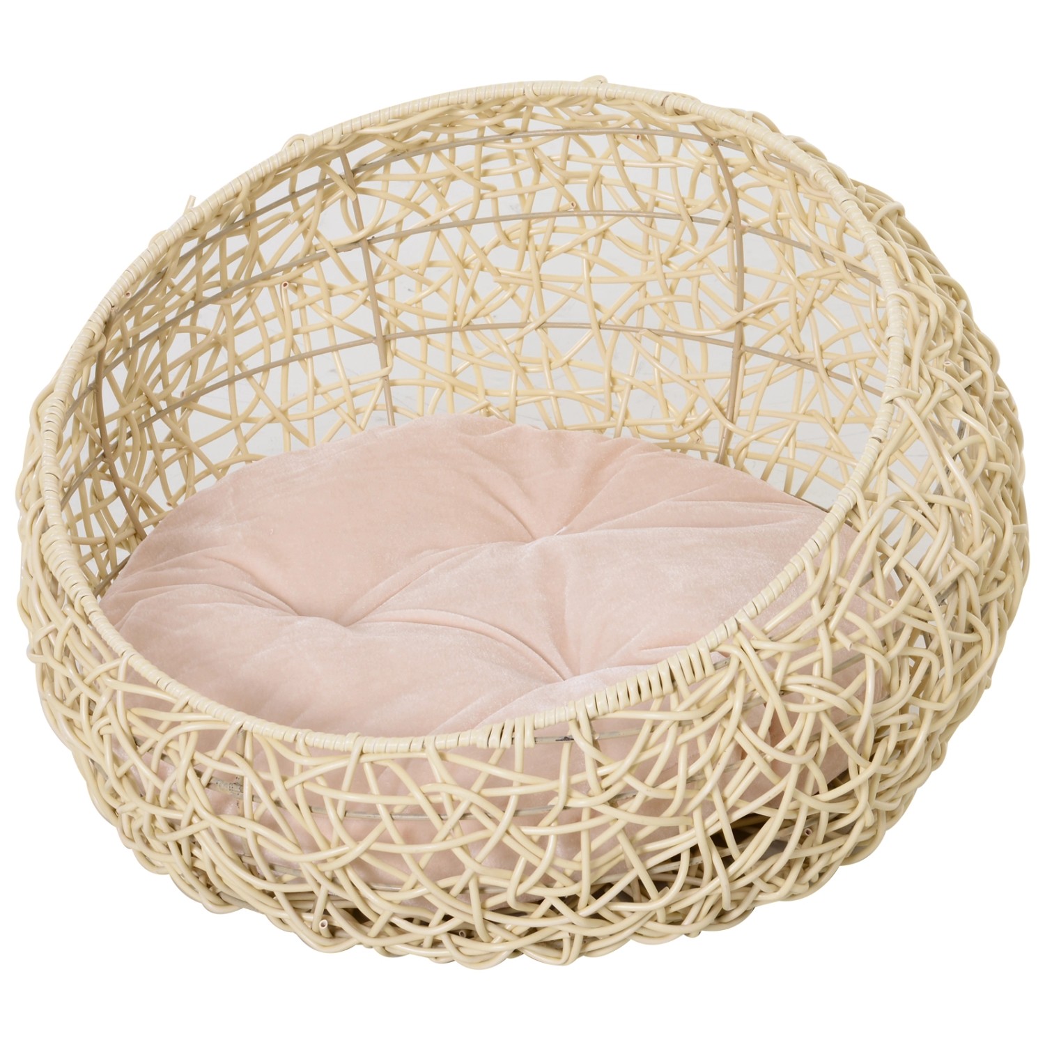 PawHut Katzenbett beige Kunststoff H/D: ca. 35x56 cm günstig online kaufen