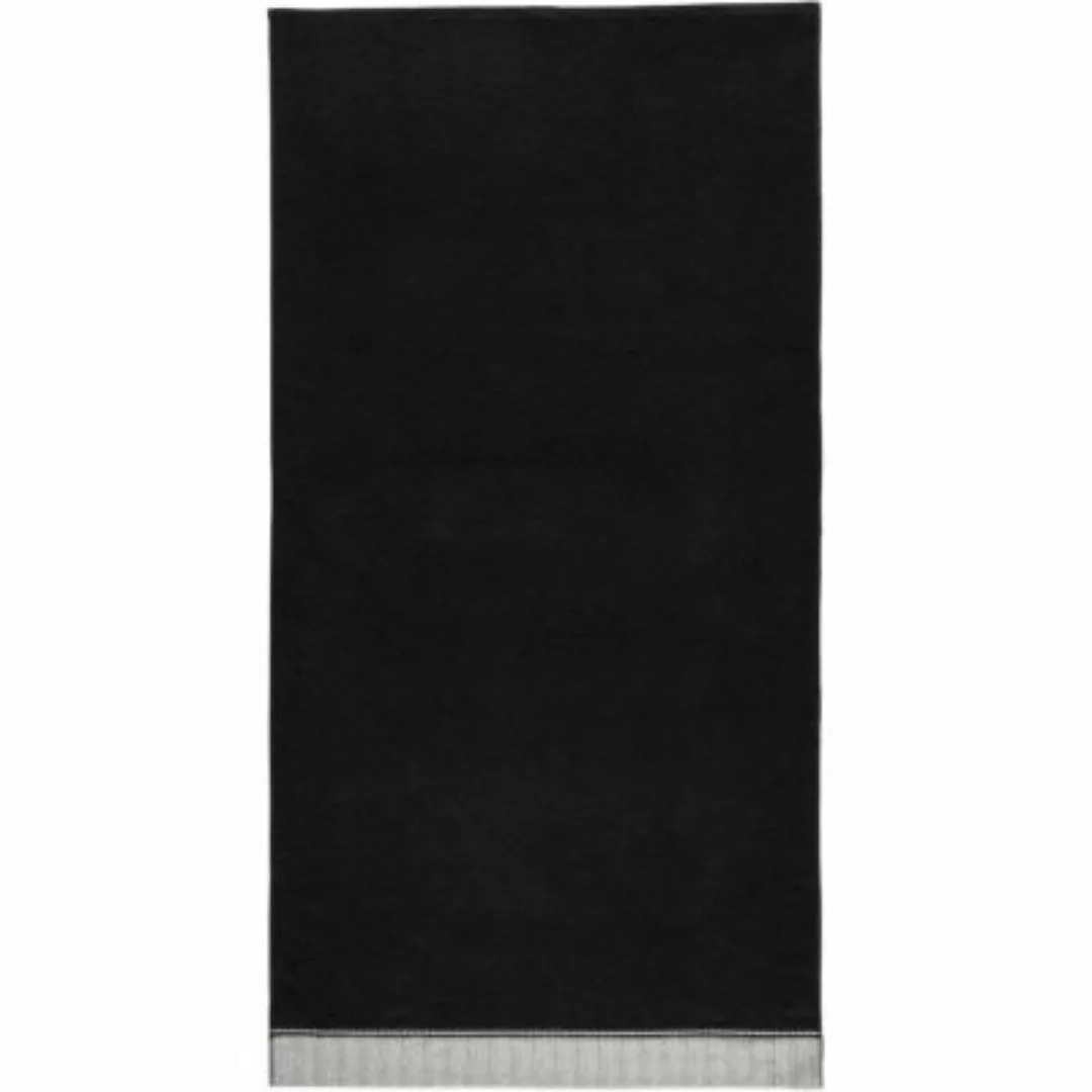 Möve Duschtuch Brooklyn schwarz Gr. 80 x 150 günstig online kaufen