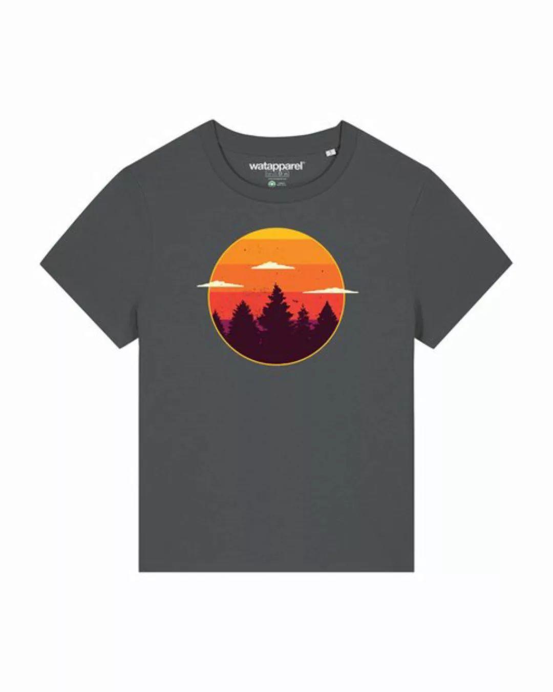 wat? Apparel Print-Shirt Sunset forest (1-tlg) günstig online kaufen