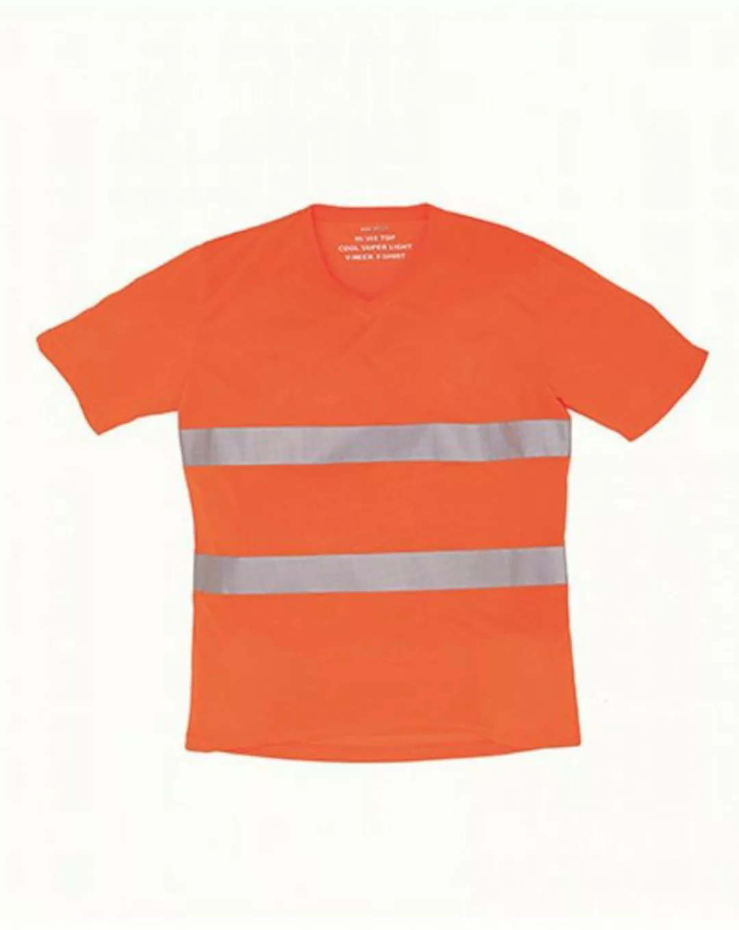 YOKO Warnschutz-Shirt Herren Hi Vis Top Cool Super Light V-Neck Arbeits T-S günstig online kaufen