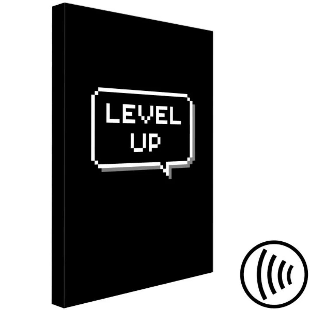 Bild auf Leinwand Level Up (1 Part) Vertical XXL günstig online kaufen