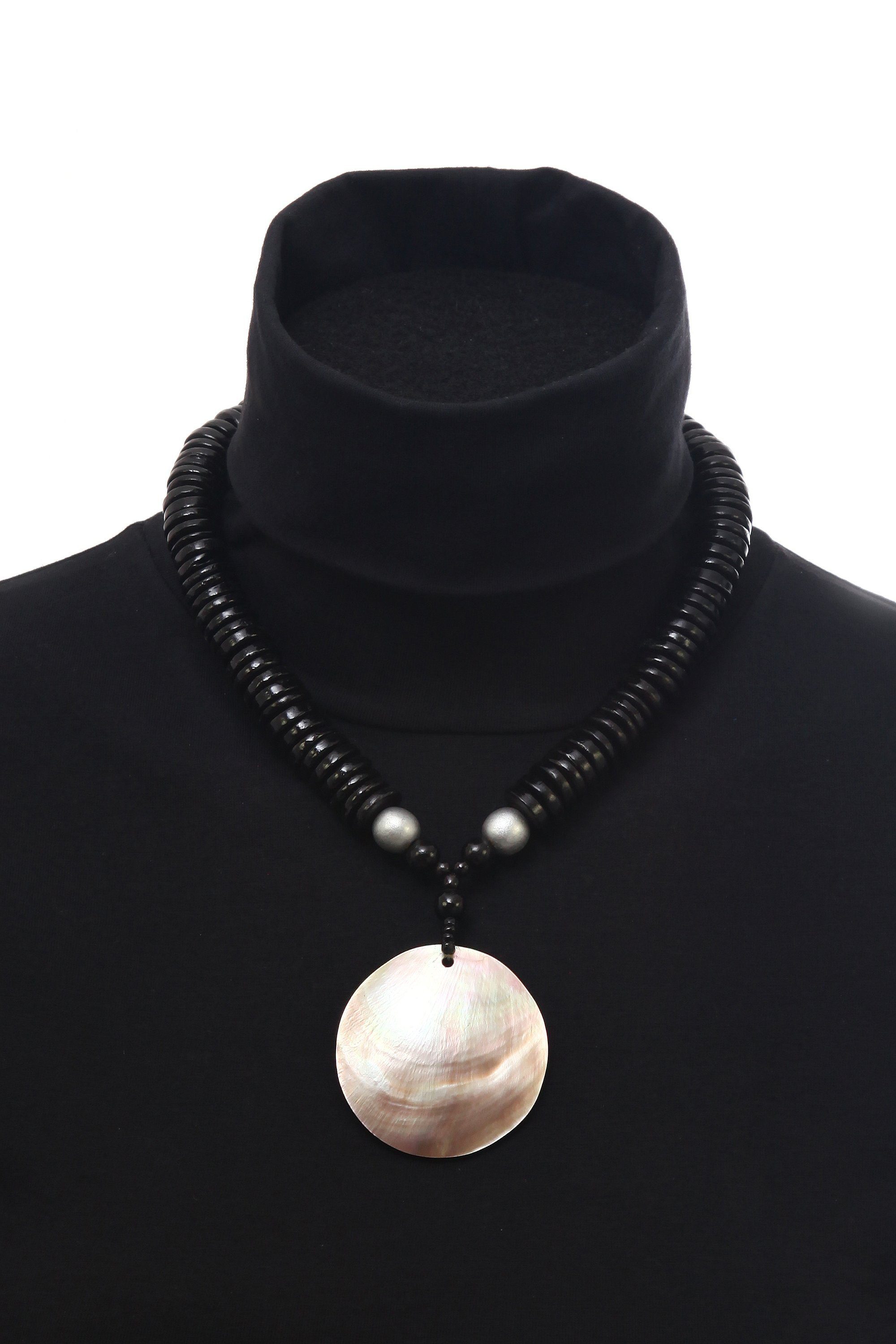 COLLEZIONE ALESSANDRO Kette mit Anhänger "Joy", mit Holzplättchen günstig online kaufen