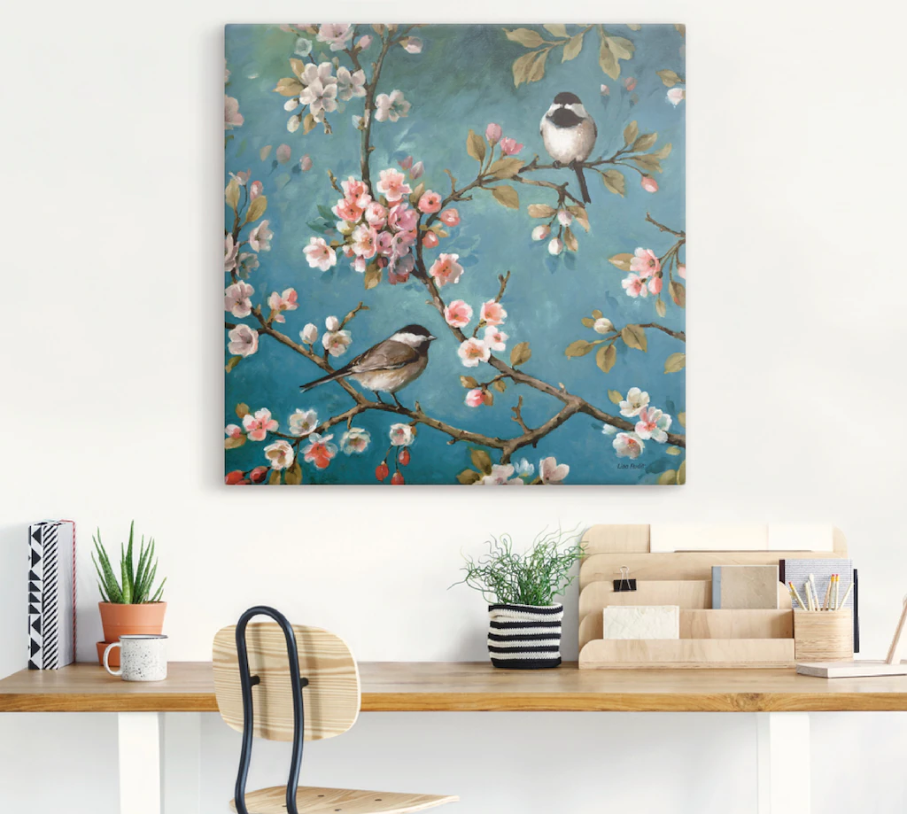 Artland Wandbild "Blüte II", Blumen, (1 St.), als Leinwandbild, Poster in v günstig online kaufen