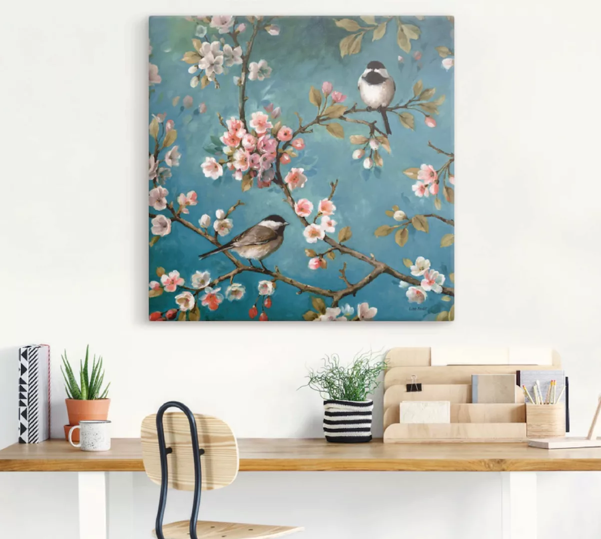 Artland Wandbild "Blüte II", Blumen, (1 St.), als Leinwandbild, Poster in v günstig online kaufen