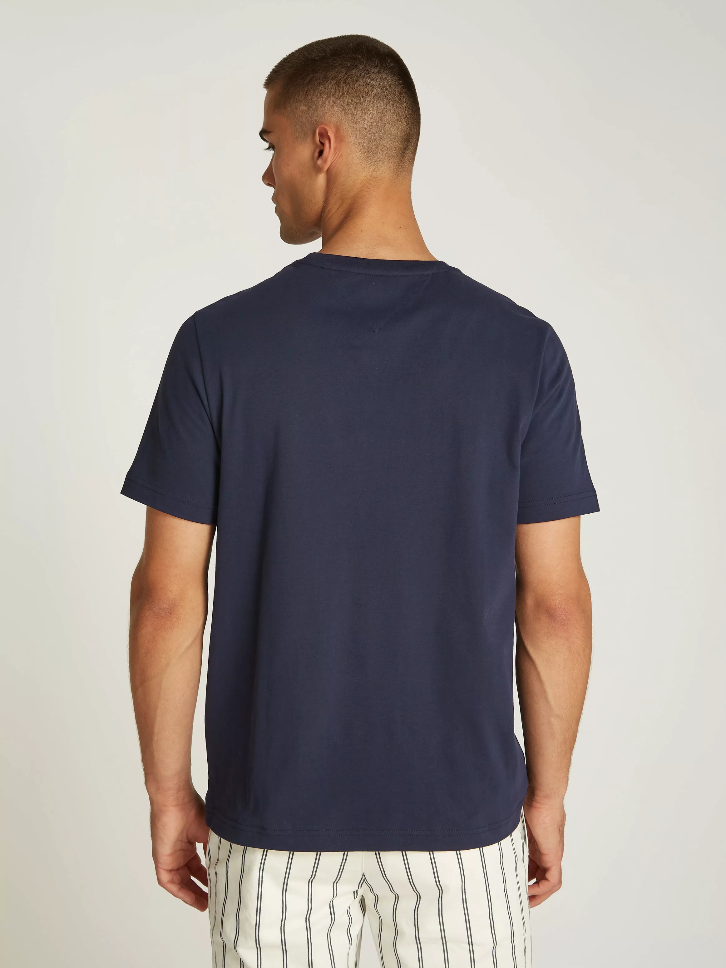 Tommy Hilfiger T-Shirt ESSENTIAL REG FIT SOLID TEE mit Rundhalsausschnitt günstig online kaufen