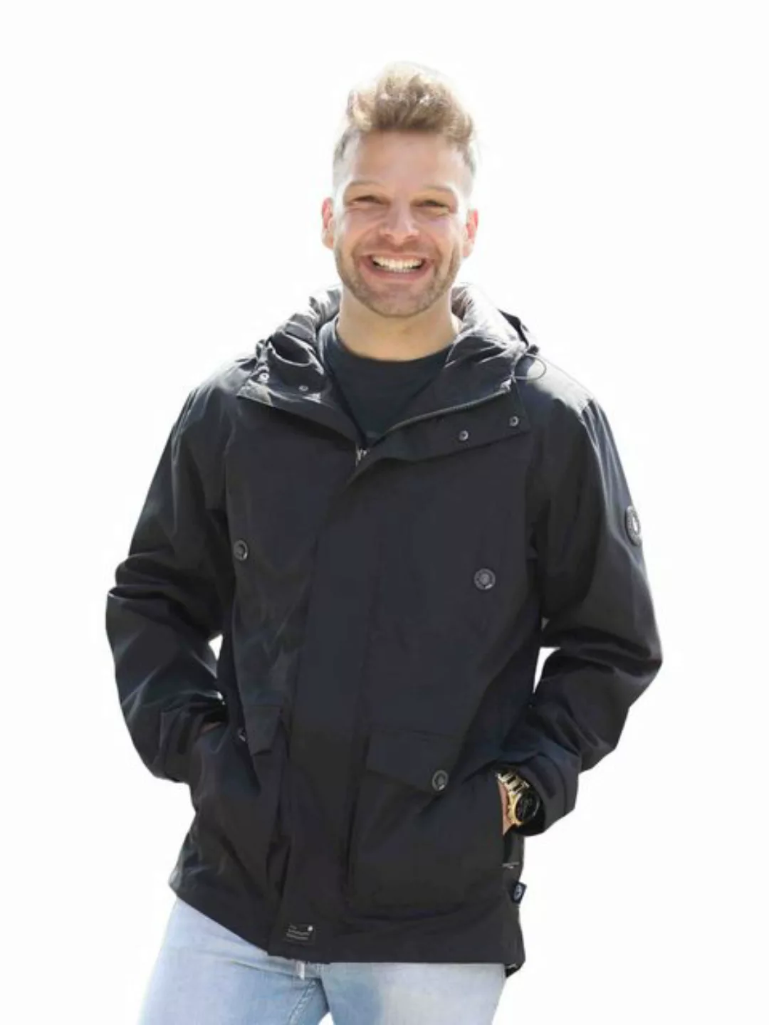 Schietwetter Funktionsjacke Herren Ourtdoorjacke "Drei Finger John günstig online kaufen