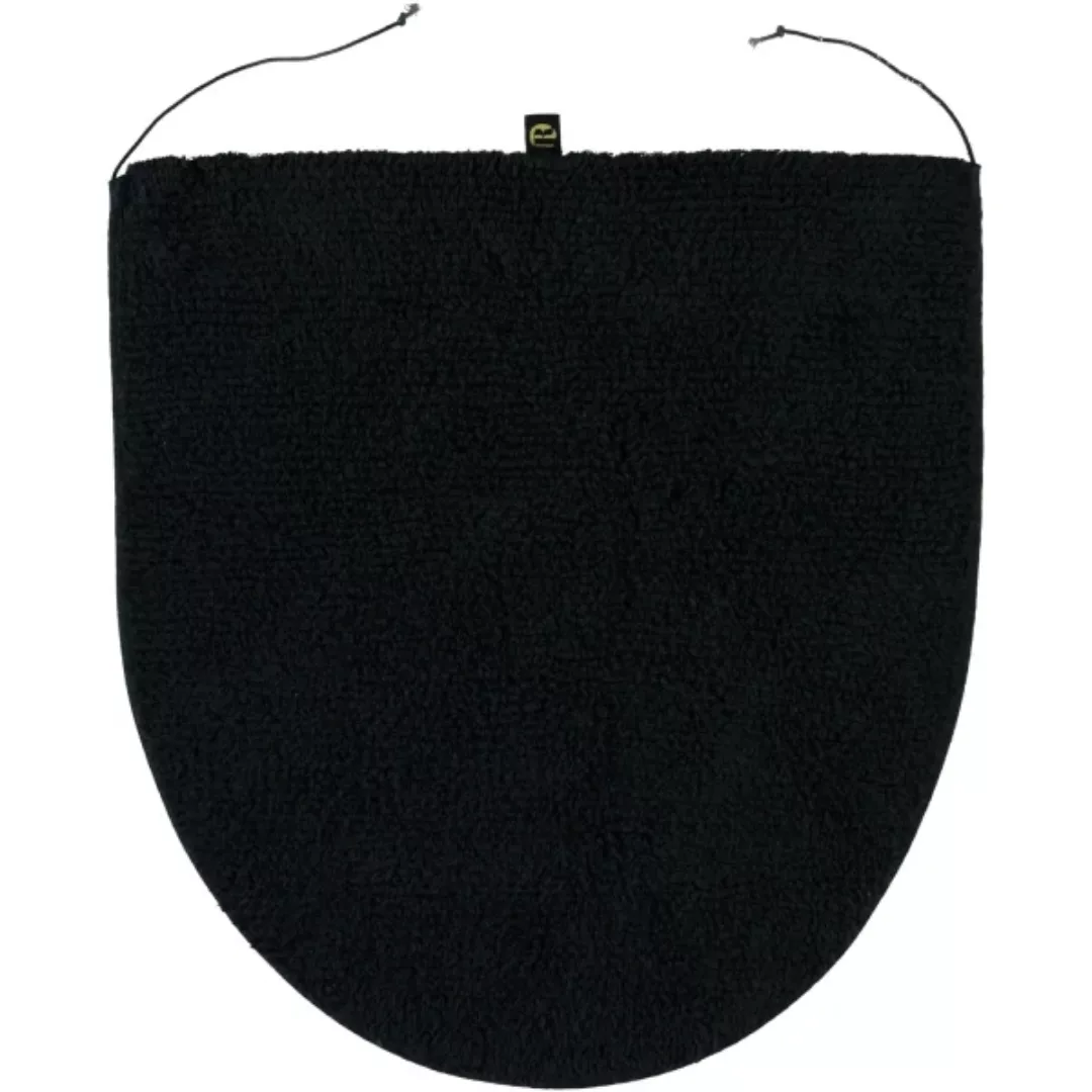 Rhomtuft - Badteppiche Prestige - Farbe: schwarz - 15 - Deckelbezug 45x50 c günstig online kaufen