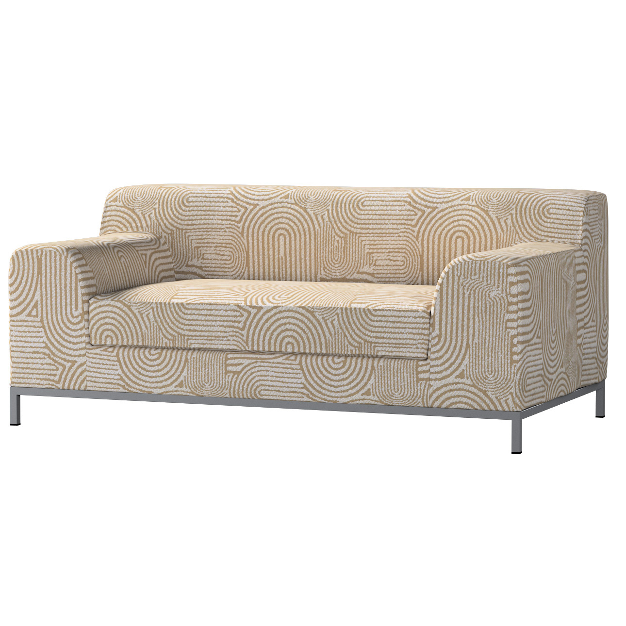 Bezug für Kramfors 2-Sitzer Sofa, beige-ecru, Sofahusse, Kramfors 2-Sitzer, günstig online kaufen