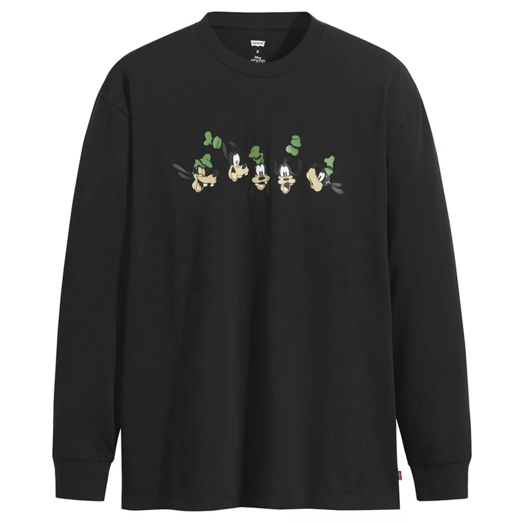 Levi´s ® Disney Goofy Grimace Langarm-t-shirt L Black günstig online kaufen
