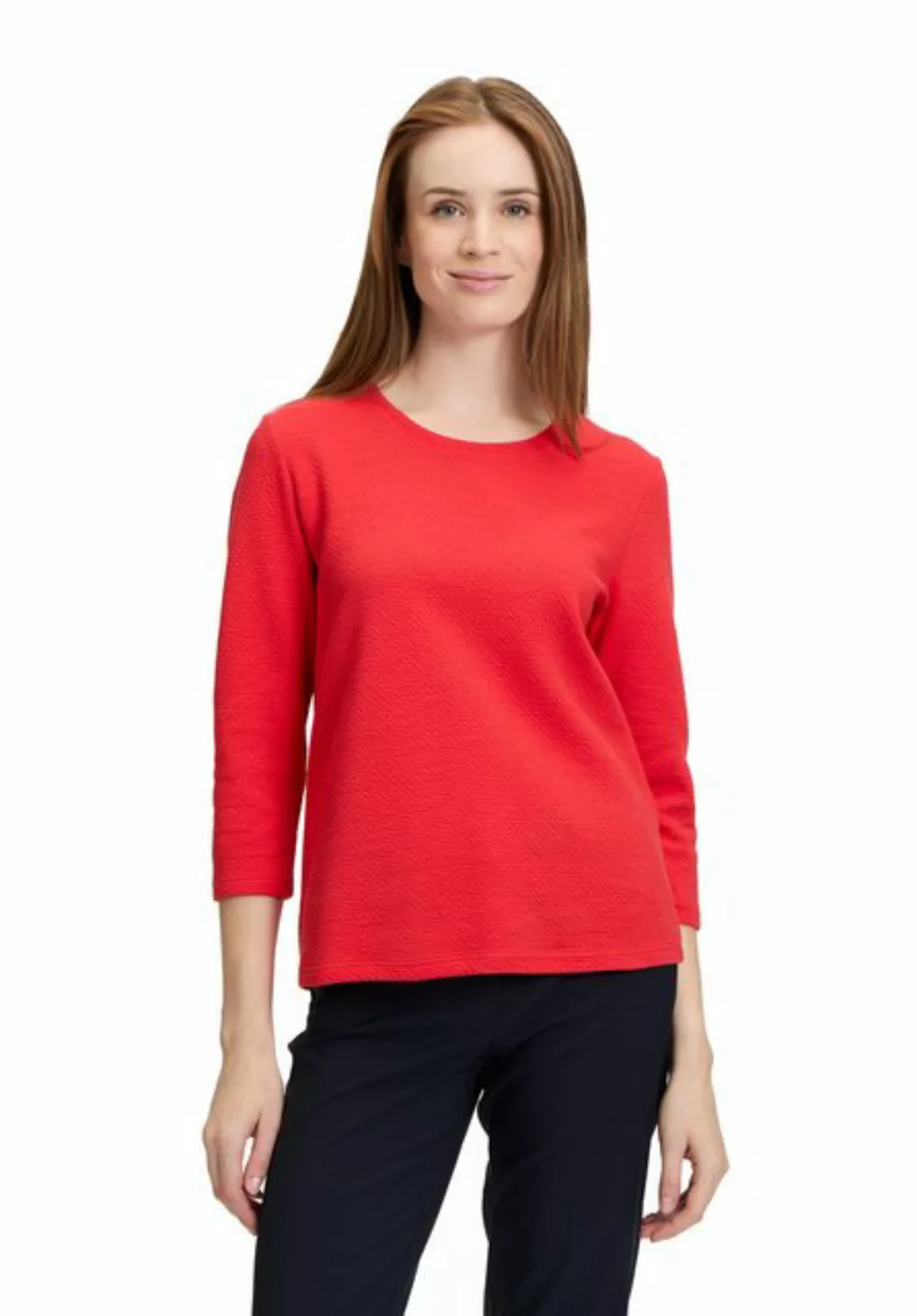 Betty Barclay 3/4-Arm-Shirt Betty Barclay Casual-Shirt mit Struktur (1-tlg) günstig online kaufen