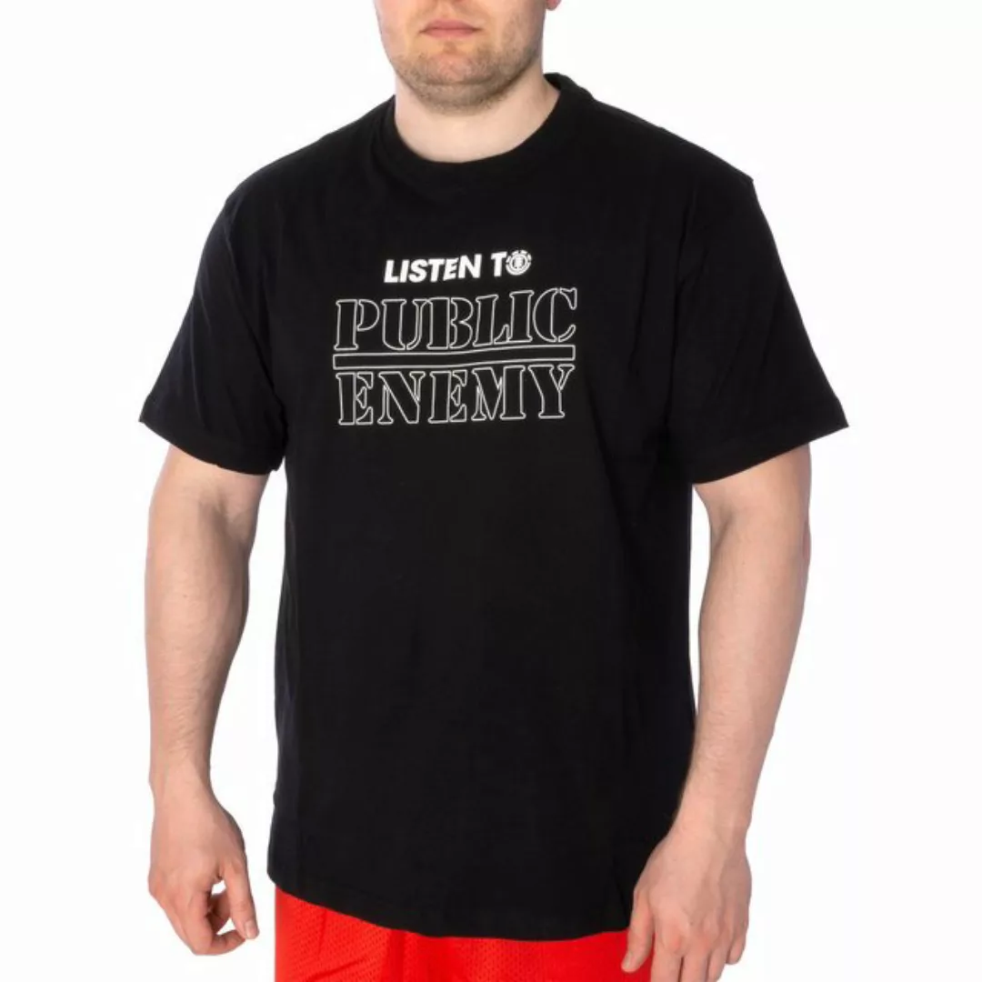 Element T-Shirt T-Shirt Element Pexe Listen To, G L, F flint blk günstig online kaufen