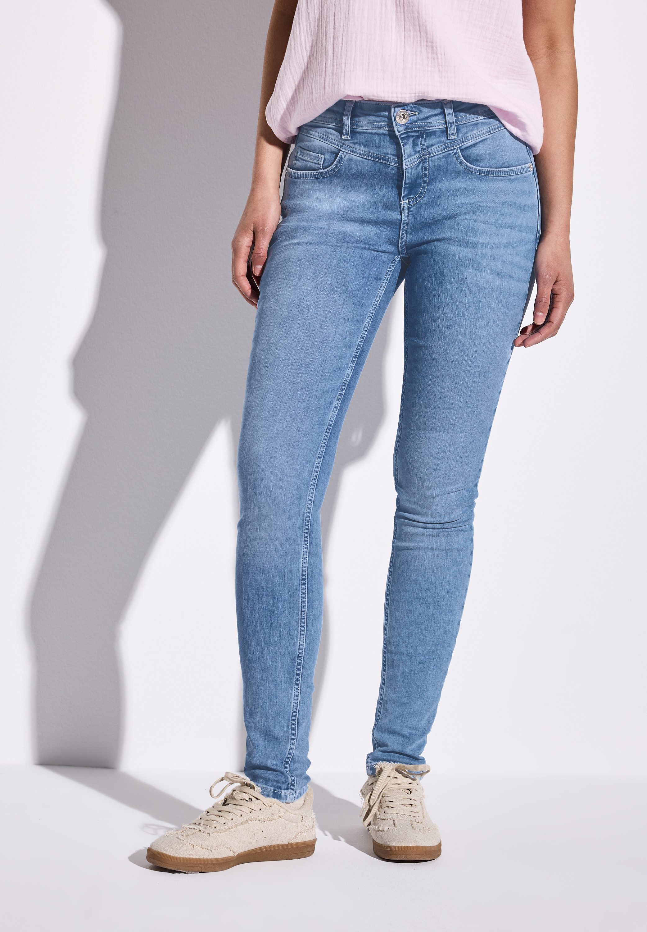 STREET ONE Slim-fit-Jeans, 5-Pocket-Style günstig online kaufen