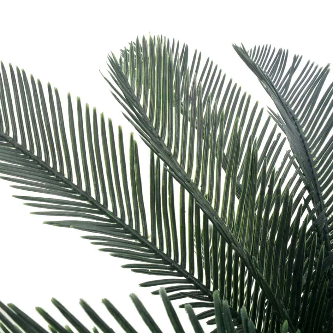 Künstliche Pflanze Cycas-palme Mit Topf Grün 125 Cm günstig online kaufen