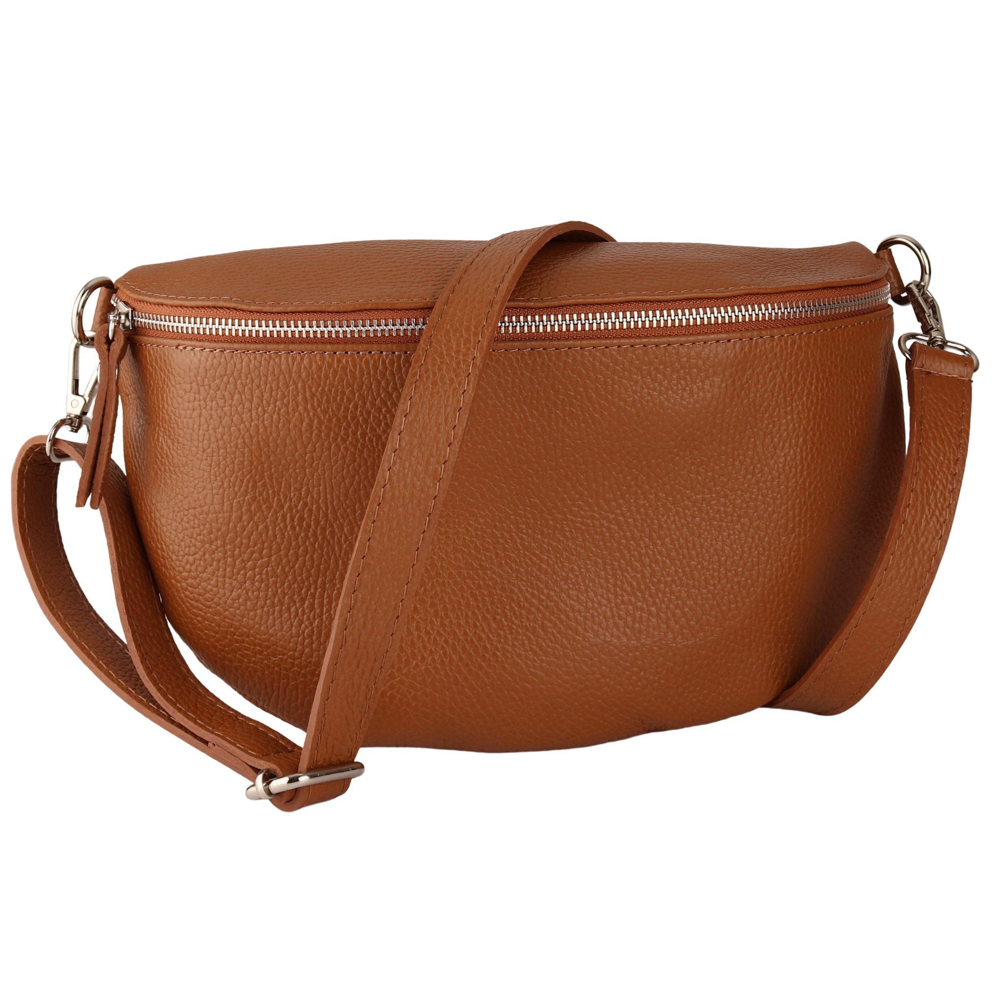 MIRROSI Bauchtasche Damen, Echtleder, Leder, Made günstig online kaufen