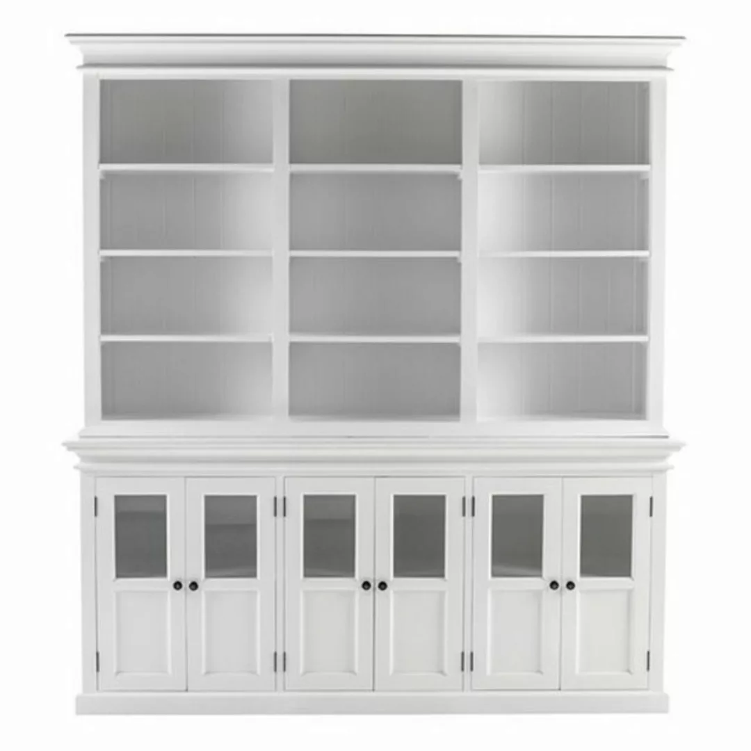 ebuy24 Vitrine Halifax Vitrinenschrank, Bücherschrank 12 Ablagen günstig online kaufen