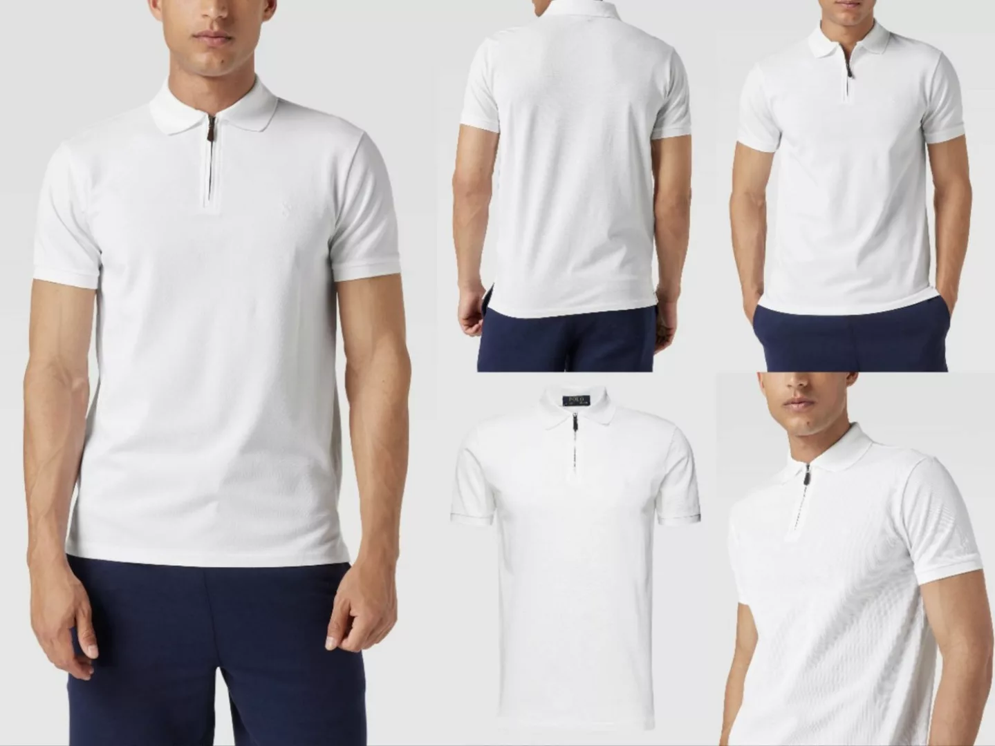 Ralph Lauren Poloshirt POLO RALPH LAUREN Custom Slim Fit Mesh Stretch Poloh günstig online kaufen