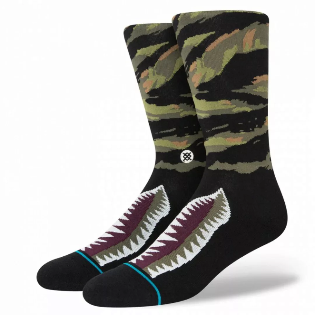 Stance Socken Casual Schwarz mit Camouflage günstig online kaufen