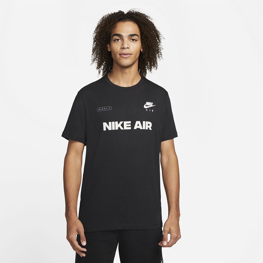 Nike Sportswear Air 1 Kurzärmeliges T-shirt M Black günstig online kaufen