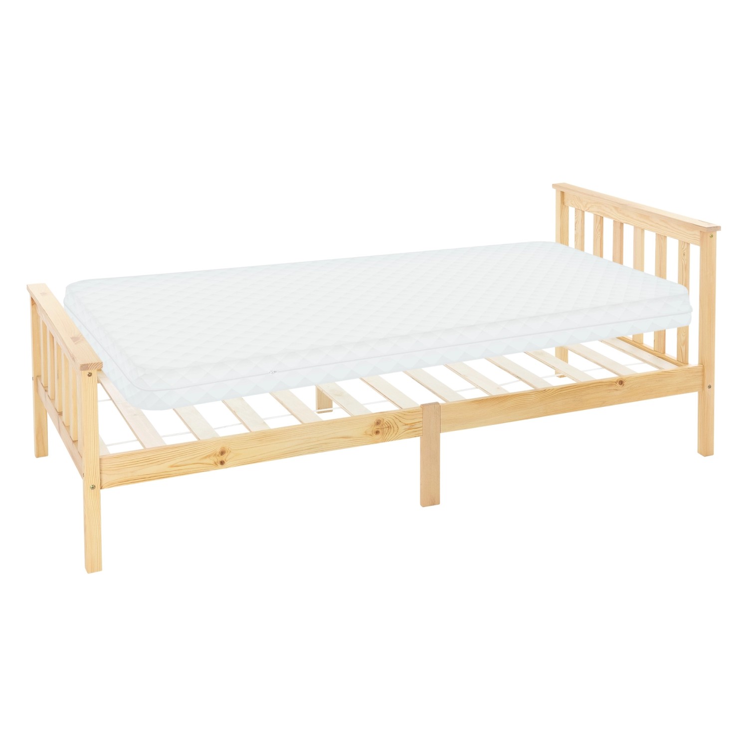 ML-DESIGN Bettgestell Holz Tagesbett, Jugend Einzelbett günstig online kaufen