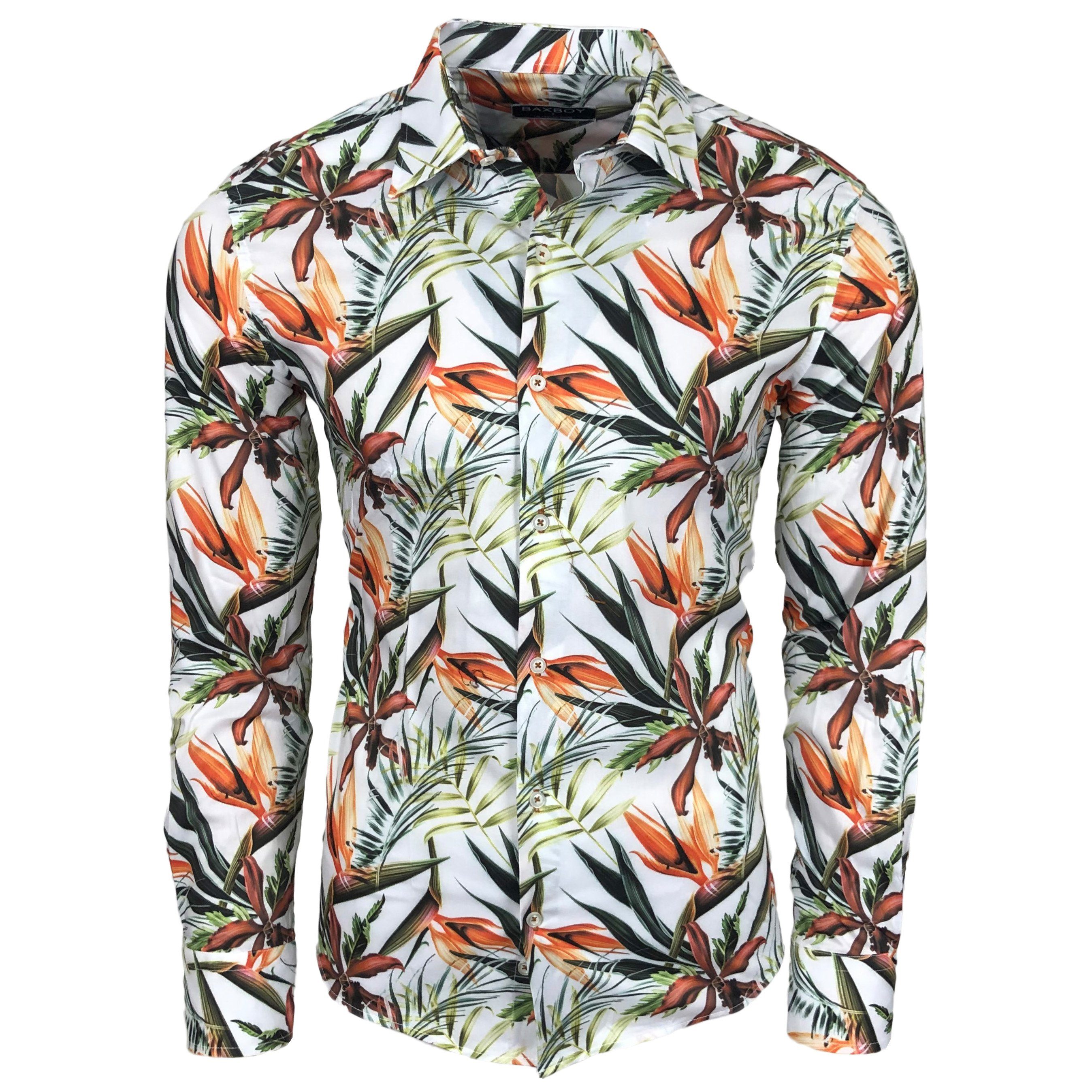 Baxboy Langarmhemd Baxboy Herren Hemd Freizeitshemd günstig online kaufen