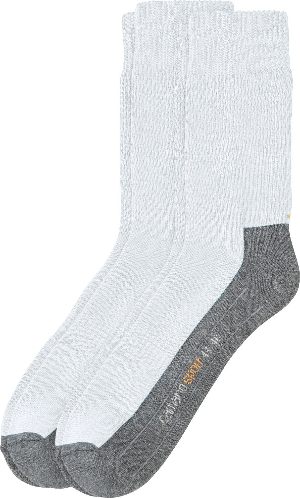 Camano Socken Unisex-Sportsocken 2 Paar Uni günstig online kaufen