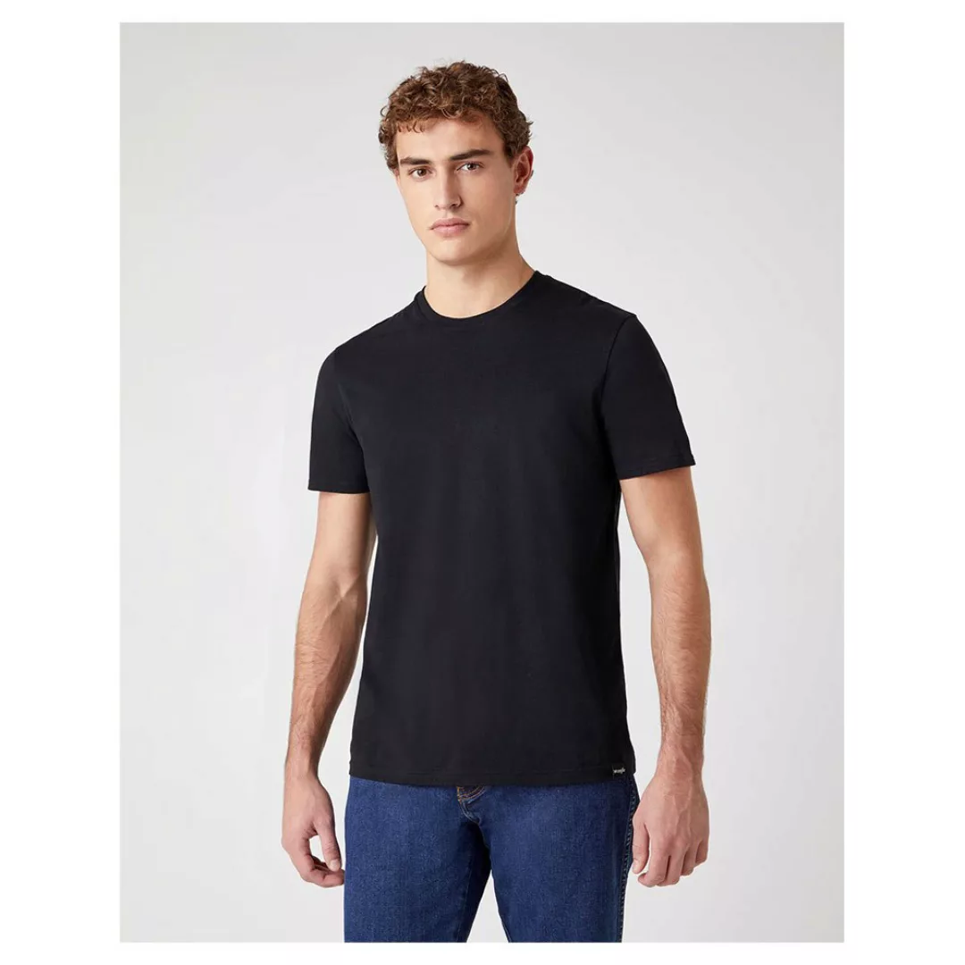 Wrangler 2 Units Kurzärmeliges T-shirt XL Black günstig online kaufen