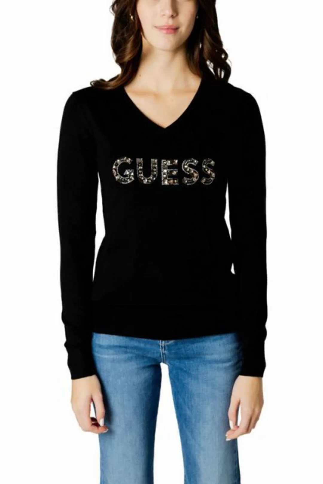 Guess Rundhalspullover günstig online kaufen